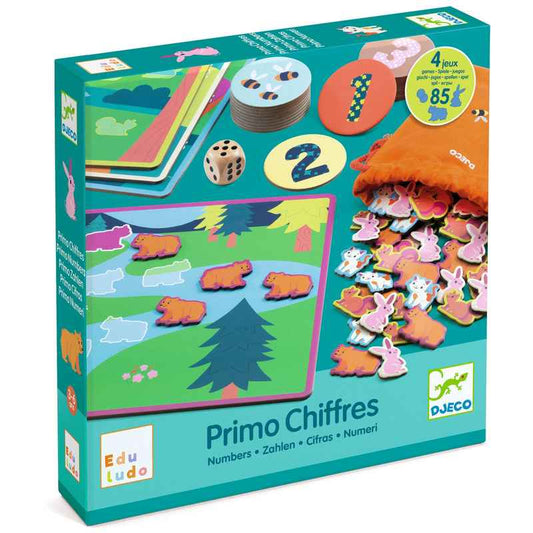 Djeco Eduludo Primo Chiffres - Emotions Toy