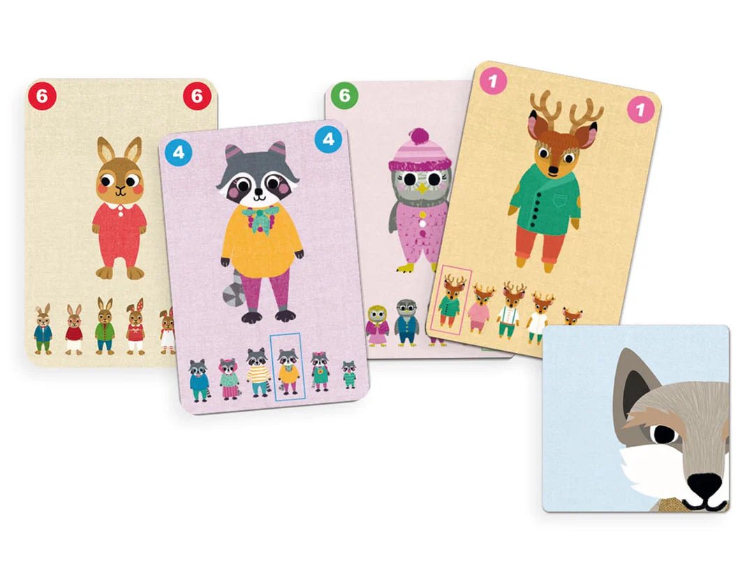 Djeco Gioco di carte Familou - Emotions Toy