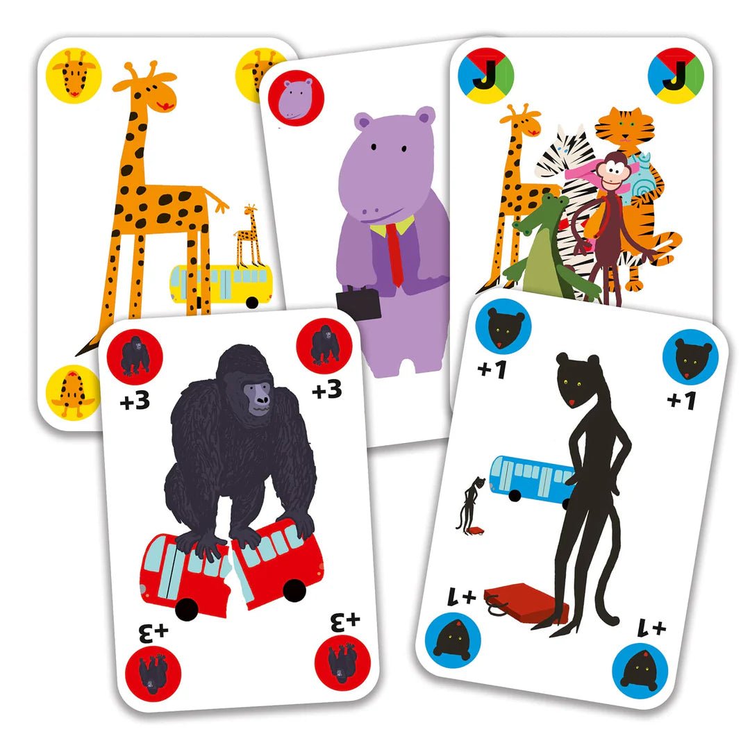 Djeco Gioco di carte Gorilla - Emotions Toy