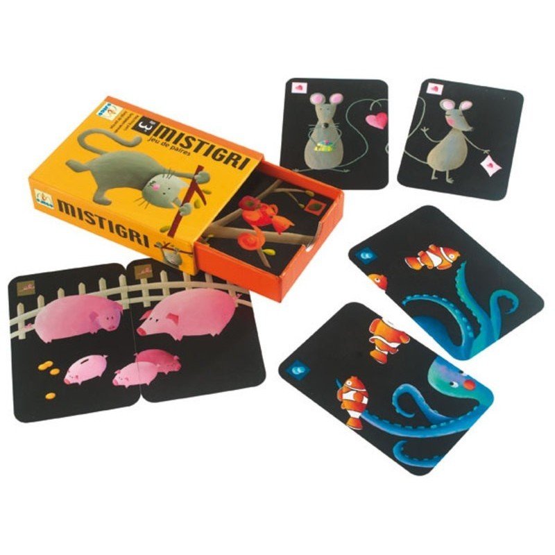 Djeco Gioco di carte Mistigri - Emotions Toy