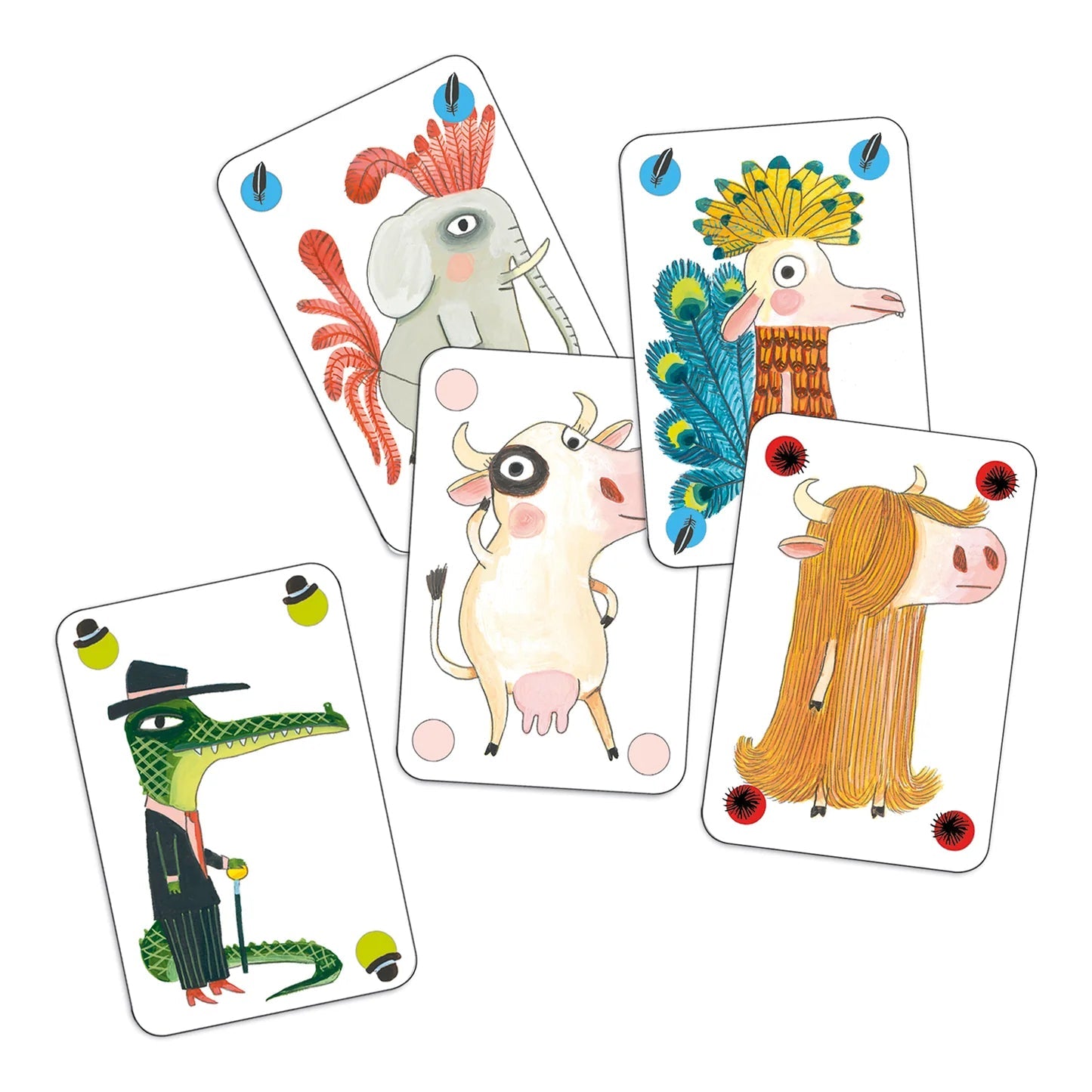 Djeco Gioco di carte Pipolo - Emotions Toy