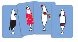 Djeco Gioco di carte Sardines - Emotions Toy