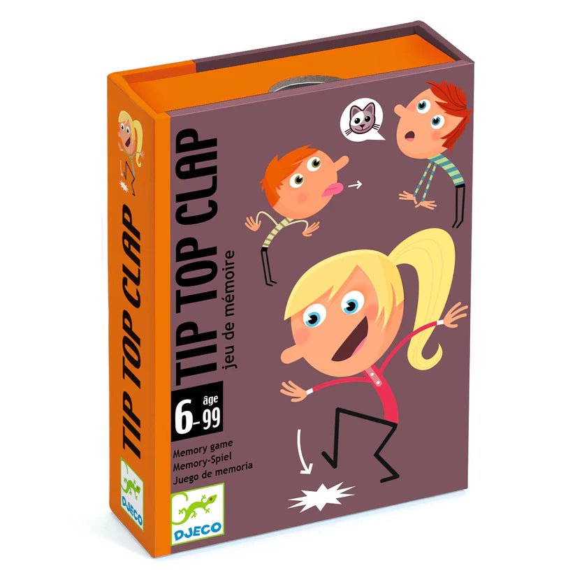 Djeco Gioco di carte Tip Top Clap - Emotions Toy