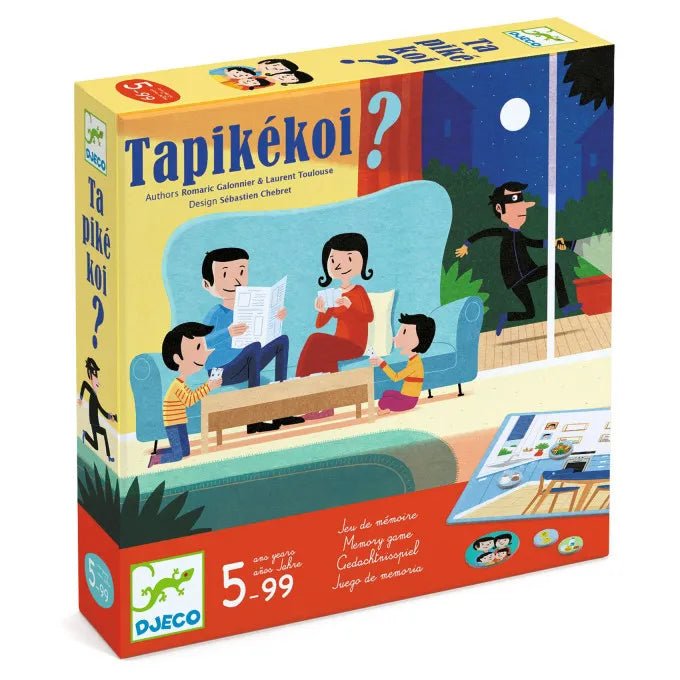 Djeco Gioco di memoria Tapikekoi - Emotions Toy