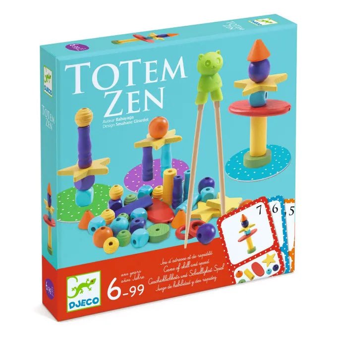 Djeco Gioco di rapidità Totem Zen - Emotions Toy