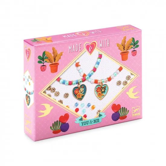 Djeco Gioielli da creare You & Me Cuore blu - Emotions Toy