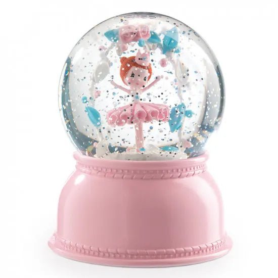 Djeco Little Big room Luce notturna a forma di palla di neve Ballerina - Emotions Toy