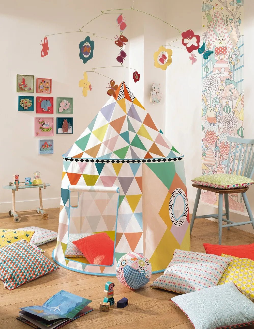 Djeco Little Big room Tenda gioco per i bambini Capanna - Emotions Toy