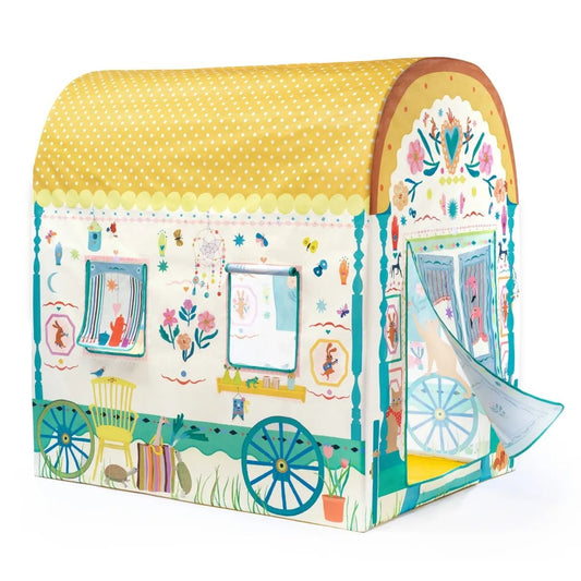 Djeco Little Big room Tenda gioco per i bambini Caravan - Emotions Toy