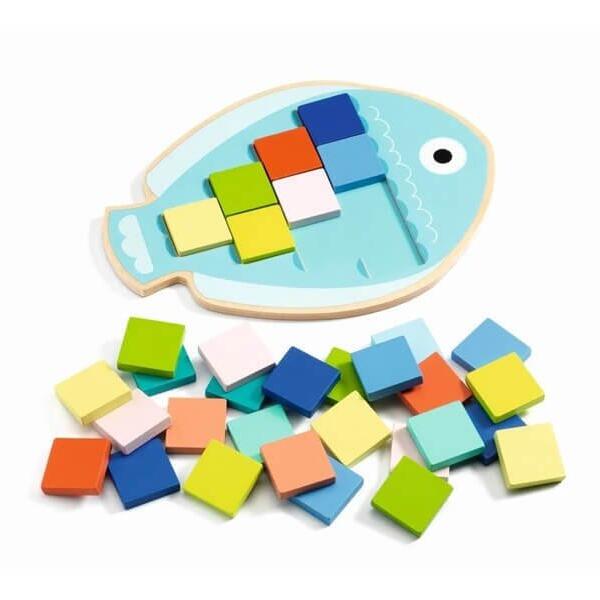 Djeco Mosa Color Mosaico in legno - Emotions Toy