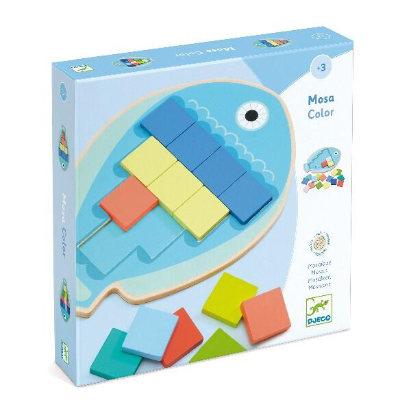 Djeco Mosa Color Mosaico in legno - Emotions Toy