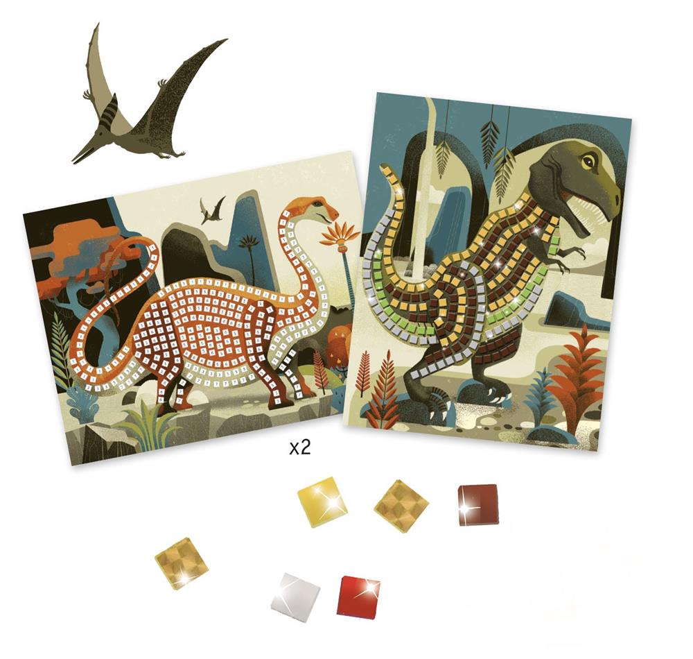 Djeco Mosaico Dinosauri - Emotions Toy