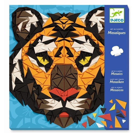 Djeco Mosaico Tigre Khan - Emotions Toy