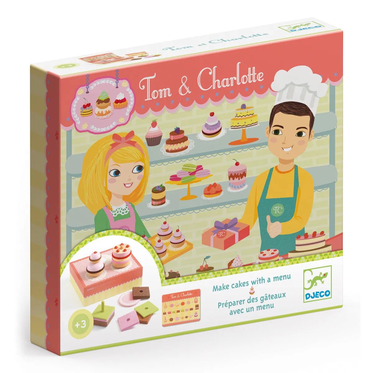 Djeco Pasticceria Tom & Charlotte - Emotions Toy