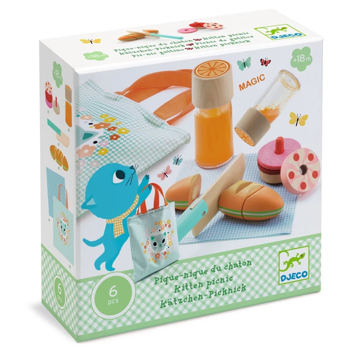 Djeco Picnic del gattino - Emotions Toy