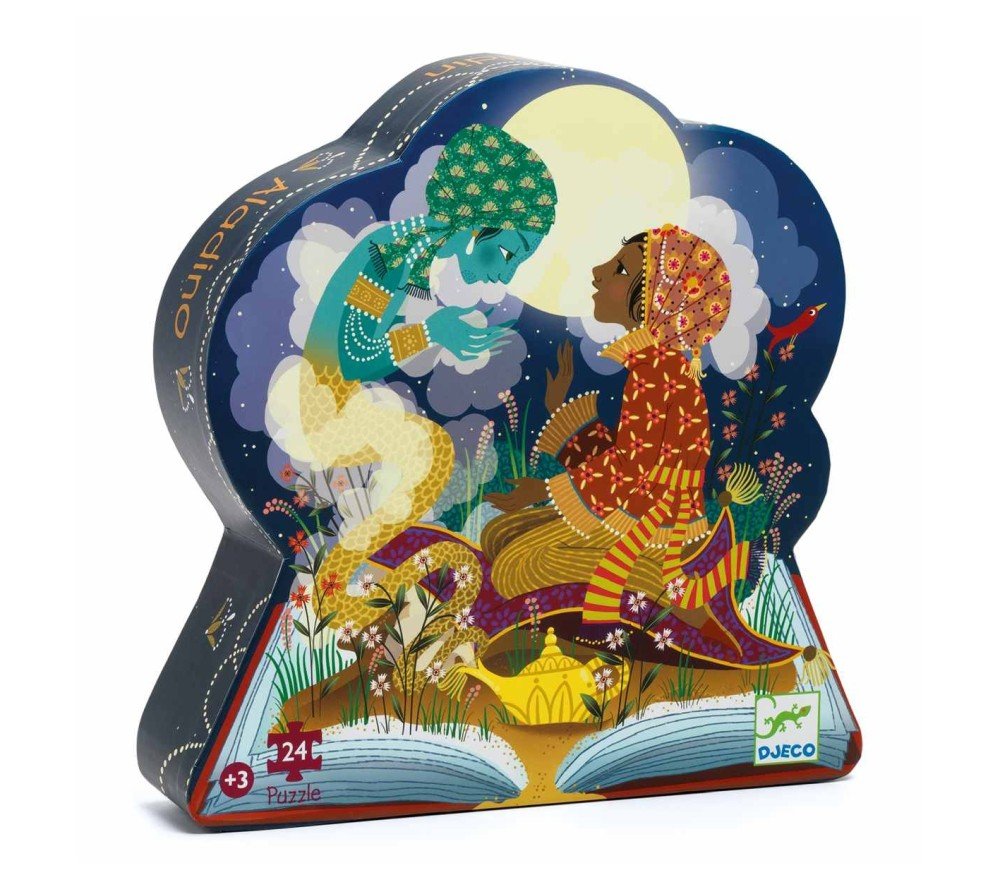 Djeco Puzzle Aladino 24 pezzi - Emotions Toy