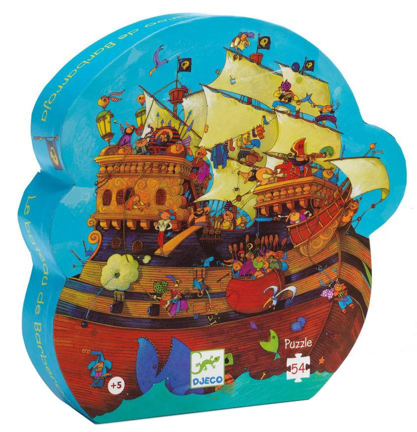 Djeco Puzzle La nave di Barbarossa 54 pezzi - Emotions Toy