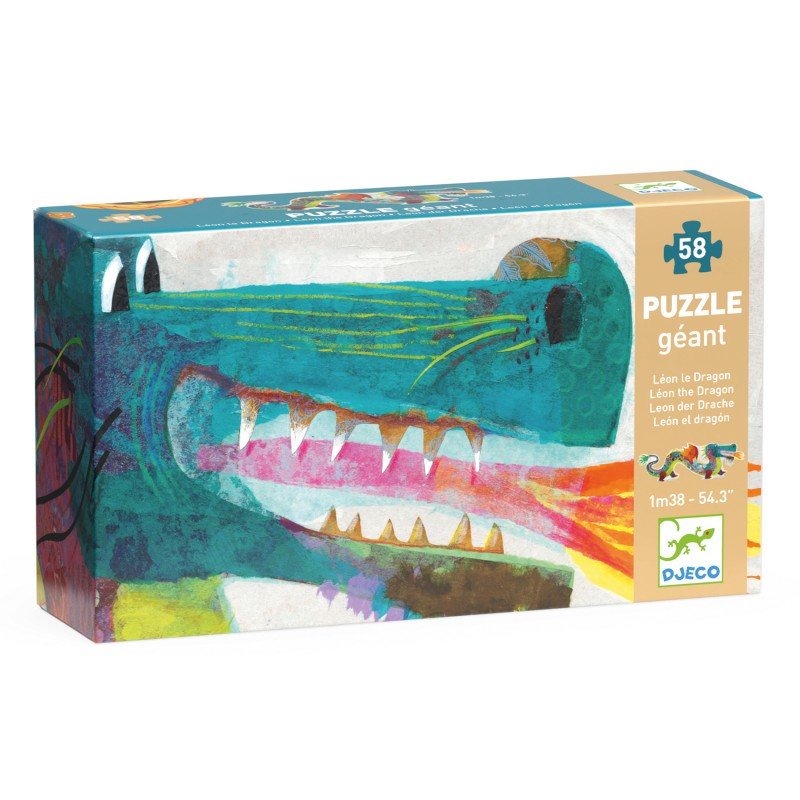 Djeco Puzzle Leon Il drago 58 pezzi - Emotions Toy