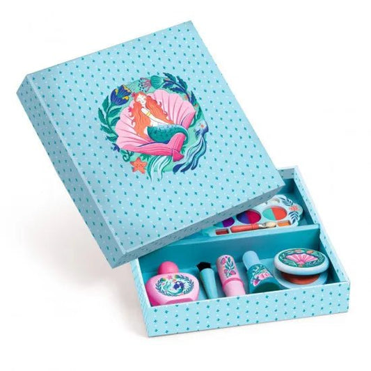 Djeco Set di makeup per bambine Marina in legno - Emotions Toy