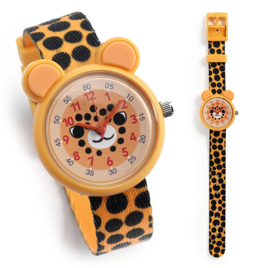 Djeco Ticlock Orologio al quarzo Ghepardo - Emotions Toy