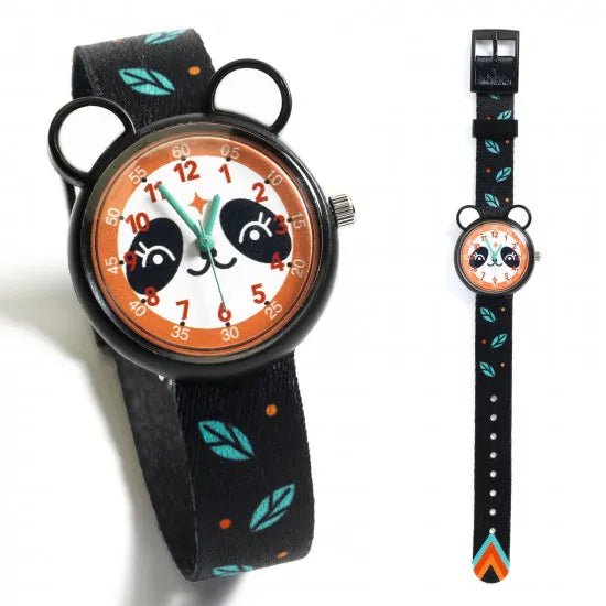 Djeco Ticlock Orologio al quarzo Panda - Emotions Toy