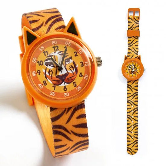 Djeco Ticlock Orologio al quarzo Tigre - Emotions Toy