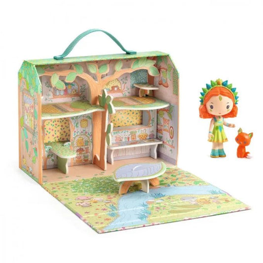 Djeco Tinyly Casetta nel bosco Sylvia & Fox - Emotions Toy