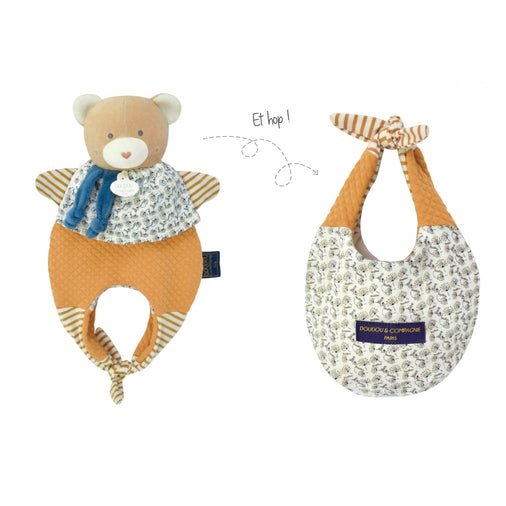 Doudou et Compagnie Borsa - peluche Amusette Bear - Emotions Toy