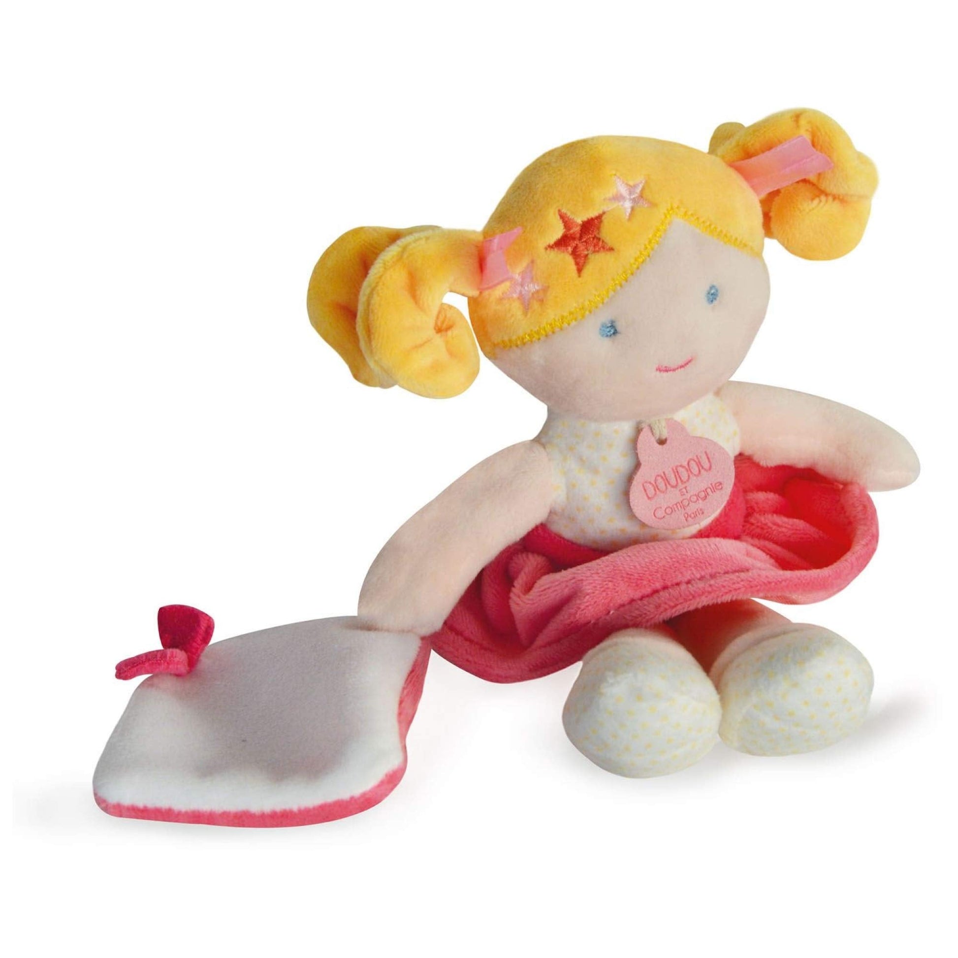 Doudou et Compagnie Les Demoiselle Swing Melle Louison 21 cm - Emotions Toy