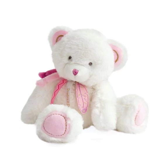 Doudou et Compagnie Peluche Acchiappasogni Orsetto Rosa 22 cm - Emotions Toy