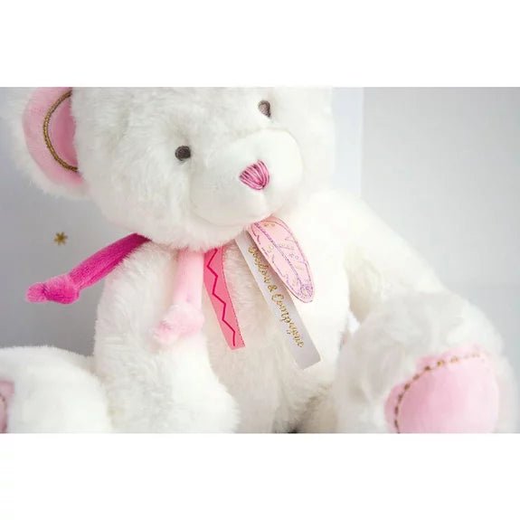 Doudou et Compagnie Peluche Acchiappasogni Orsetto Rosa 22 cm - Emotions Toy