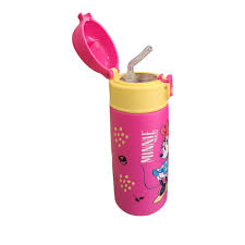 Seven Junior Borraccia Termica con Cannuccia Minnie Mouse 460 ml