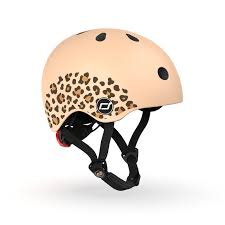 Scoot & Ride Casco per bambini Leopard taglia XXS-S