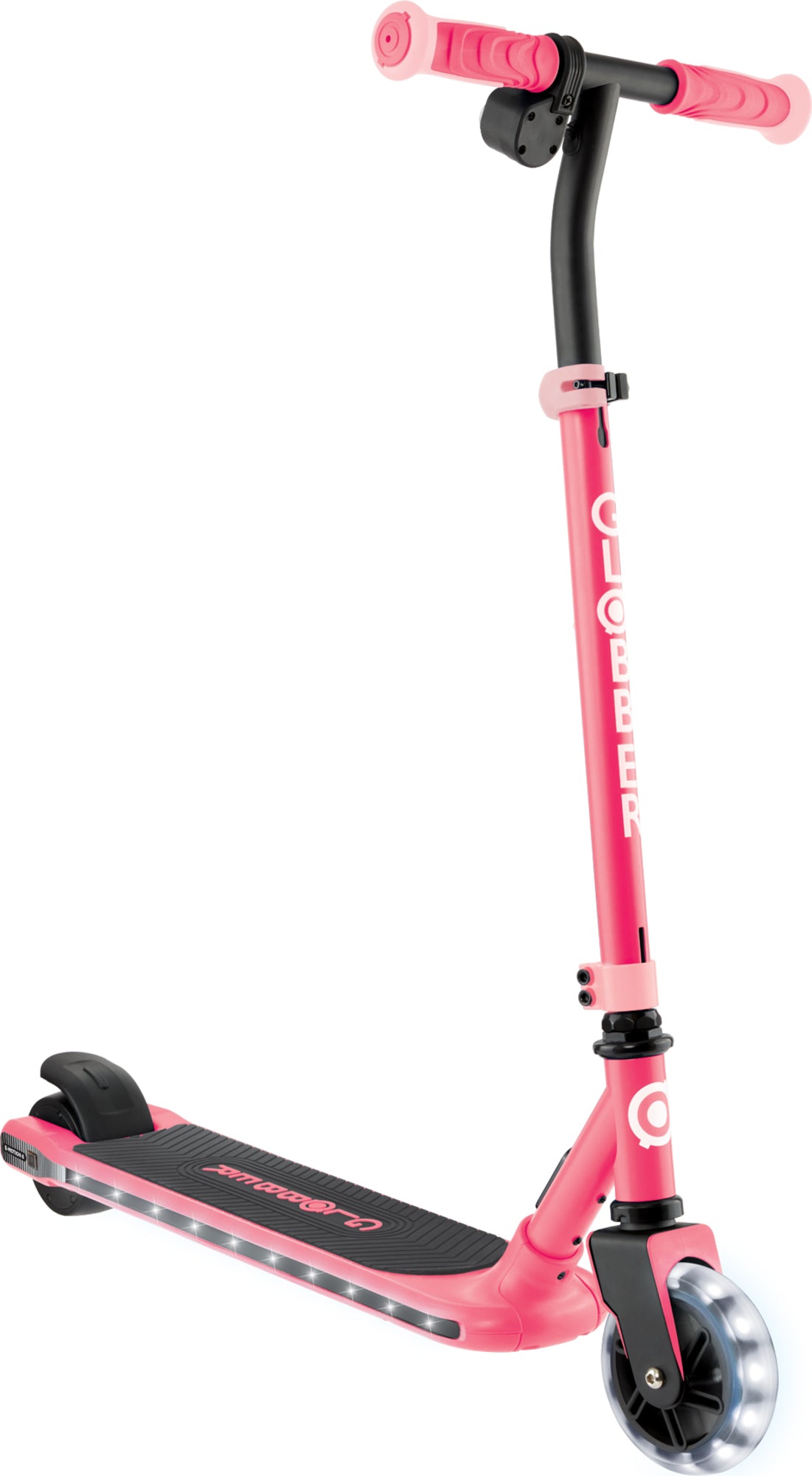 Globber  Monopattino Elettrico E-Motion 6 Rosa Corallo con ruote luminose - EmotionsToy