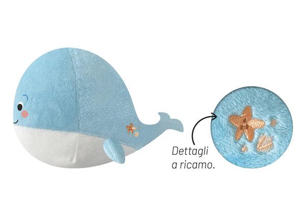 Edizioni del borgo 56827A La Balena Soffici libri per crescere - Emotions Toy