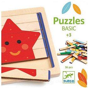 Djeco Puzzles Basic Puzzle in legno - Emotions Toy