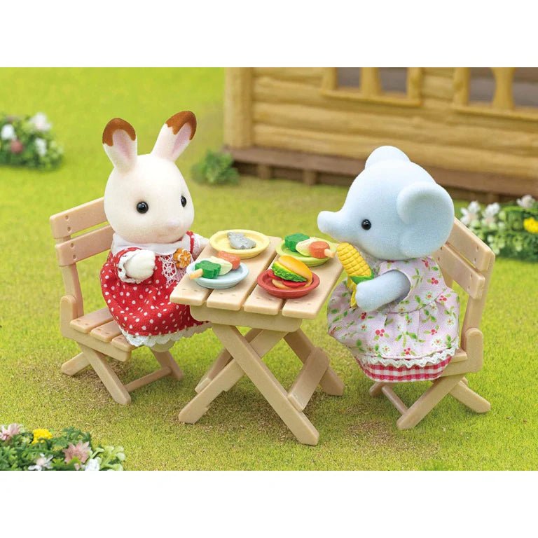 Epoch 5640 Sylvanian Family Set barbeque per picnic ragazza elefante - Emotions Toy