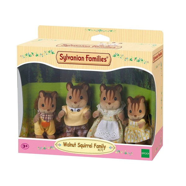 Epoch 4172 Sylvanian Family Famiglia Scoiattolo