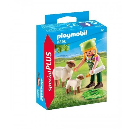 Playmobil 9356 Ragazza con pecora e agnellino