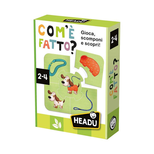 Headu IT54921 Com'è fatto? gioca, scomponi e scopri!