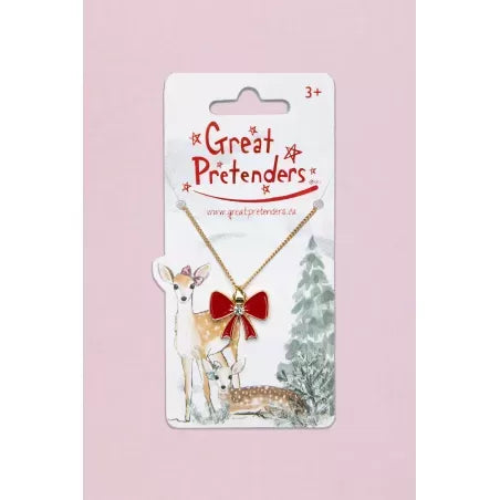 Great Pretenders 86155 Collana con fiocco natalizio