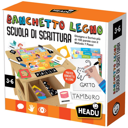 Headu IT59513 Banchetto legno Scuola di Scrittura