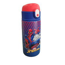 Seven Junior Borraccia Termica con Cannuccia Spider-man 460 ml