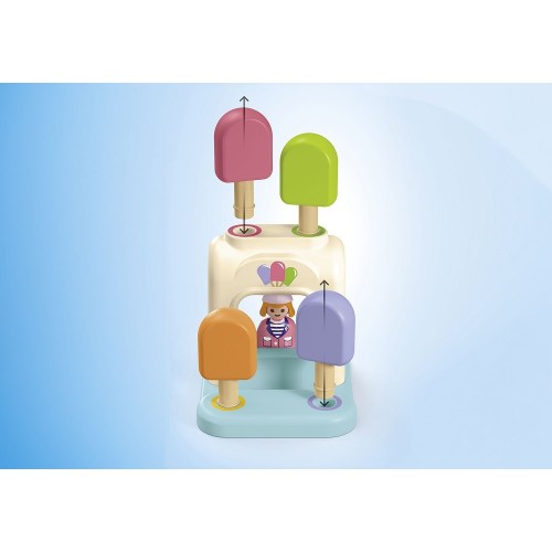 Playmobil Junior 71703 Torre delle avventure con stand dei gelati