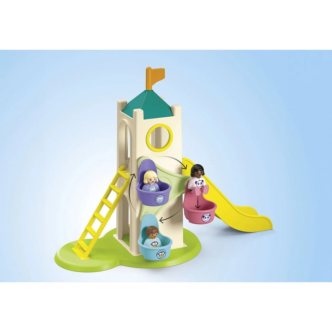 Playmobil Junior 71703 Torre delle avventure con stand dei gelati