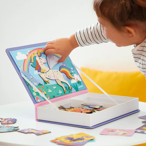 Janod J02584 Magneti' Book Unicorns