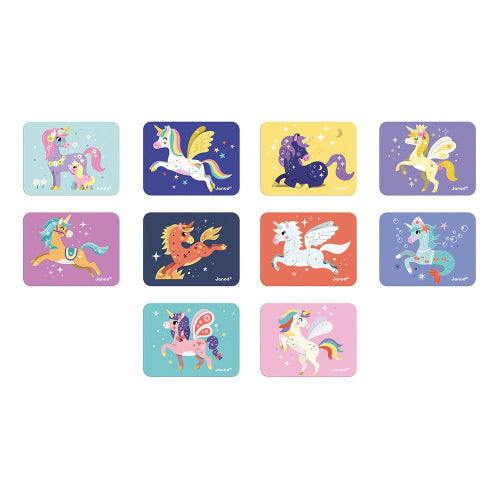 Janod J02584 Magneti' Book Unicorns