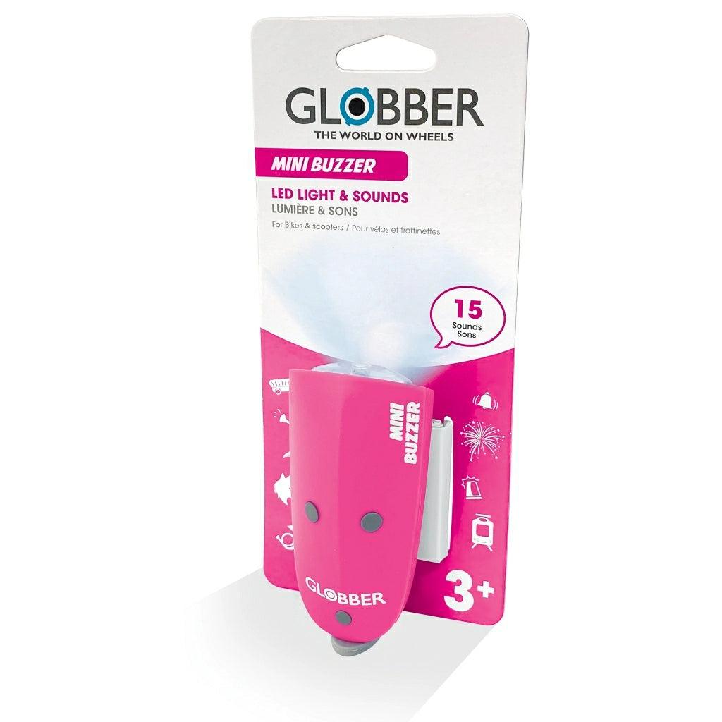 Globber  Luce e clacson per monopattini Fucsia - EmotionsToy