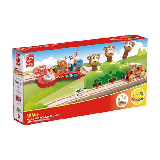 Hape E3825 Percorso musicale e scimmiette saltellanti