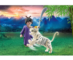 Playmobil 70382 Guerriero ninja con tigre